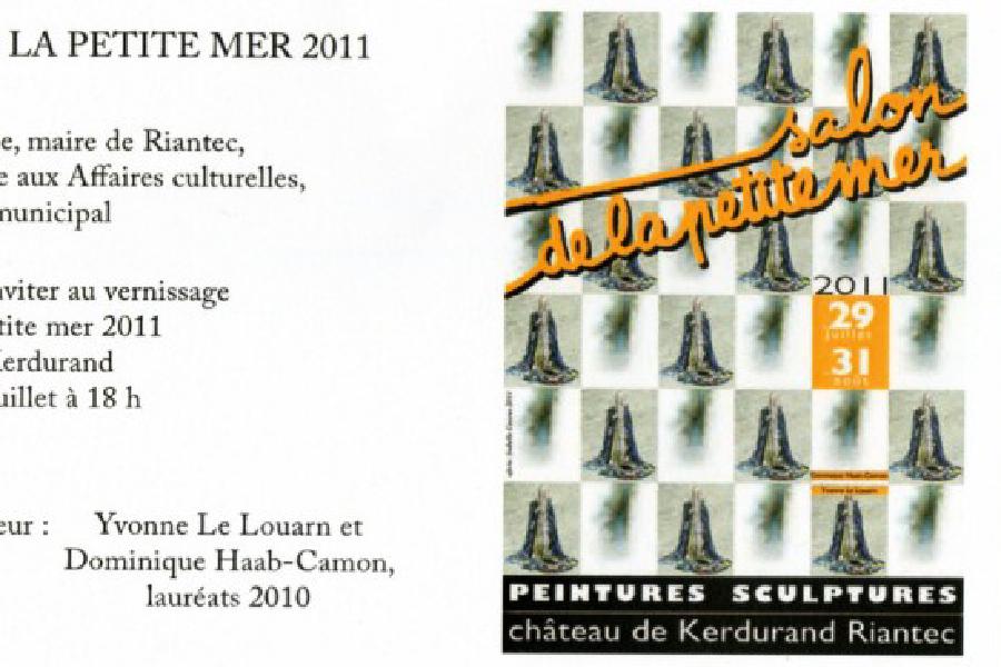 invitation à l'exposition de Riantec